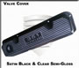 Steve Dickey: Valve Cover coated with Satin Black & Clear Semi-Gloss